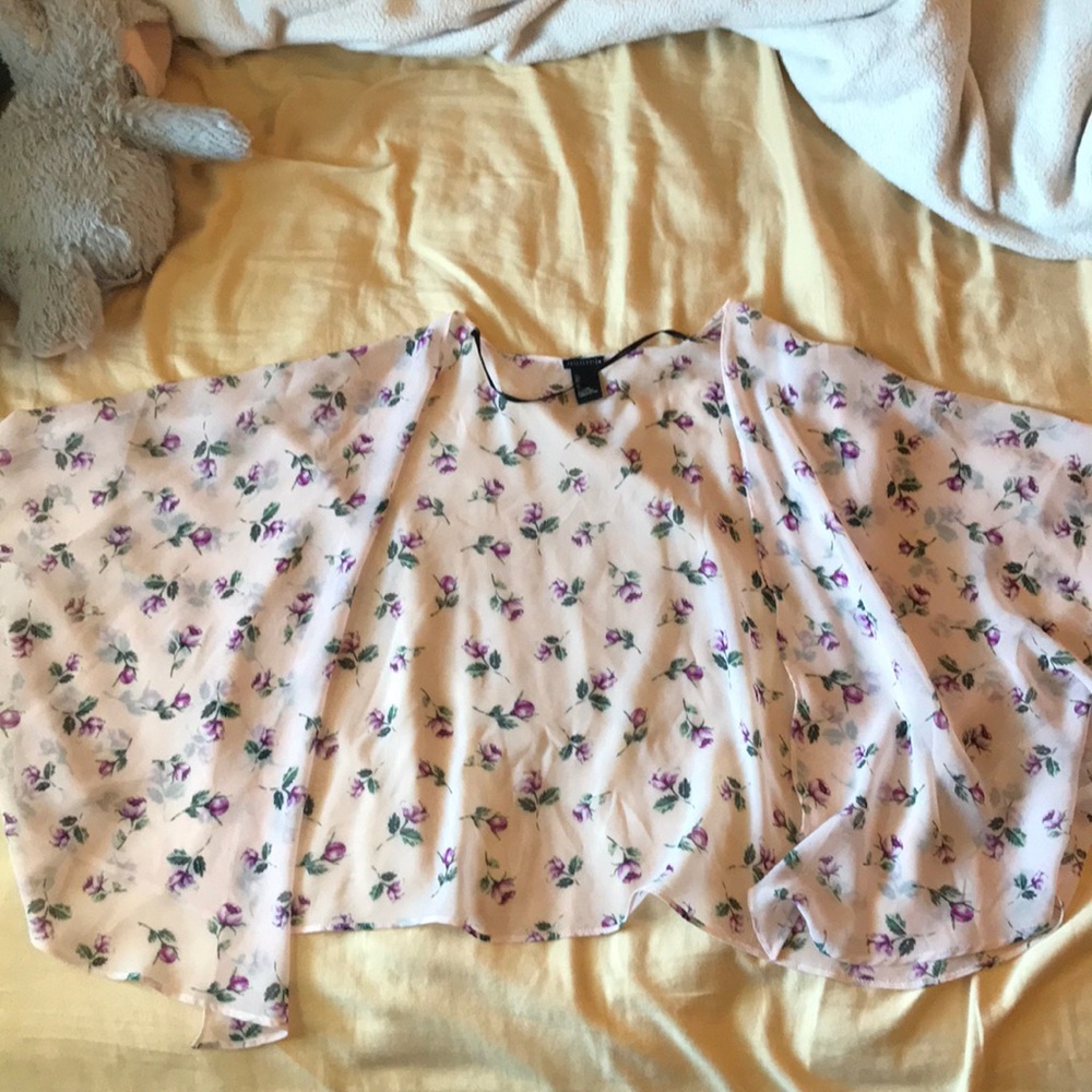 Crop top cardigan